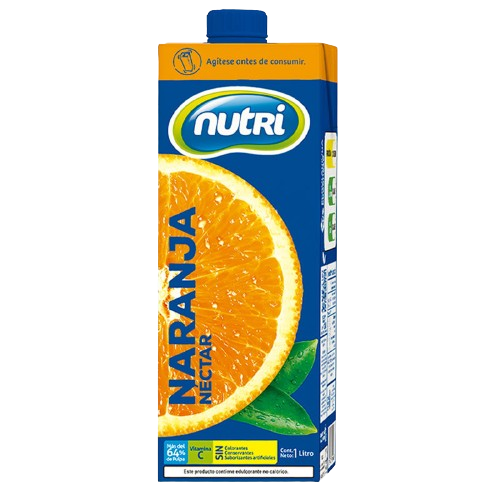 NUTRI NECTAR NARANJA UHT SQUARE 1L
