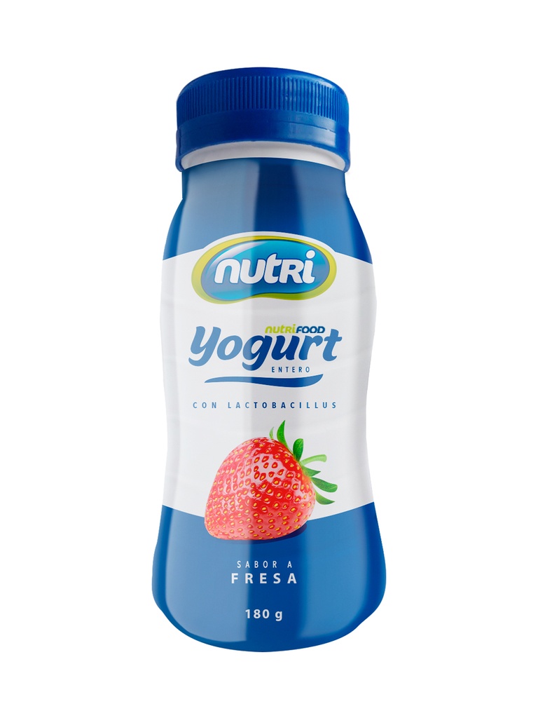 NUTRIYOGURT FRESA NUTRIFOOD HTST 180G