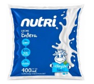 LECHE ENTERA UHT POLIETILENO 400ML