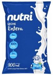 LECHE ENTERA UHT TETRAFINO 900ML