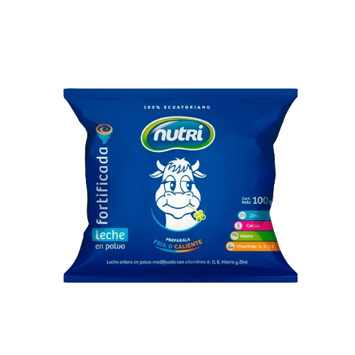 LECHE ENTERA EN POLVO FORTIFICADA 100 G